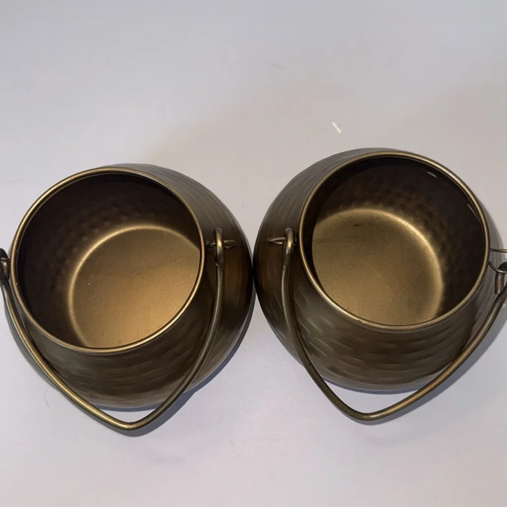 Pottery Barn brass decoration piece